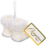 Подвеска «Волшебные ботиночки» 7 см, белый