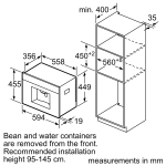 Встраиваемая кофемашина Bosch CTL636ES6