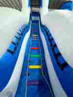 Надувная водная горка с бассейном «Пляжный оазис 3», 13*5*6 м