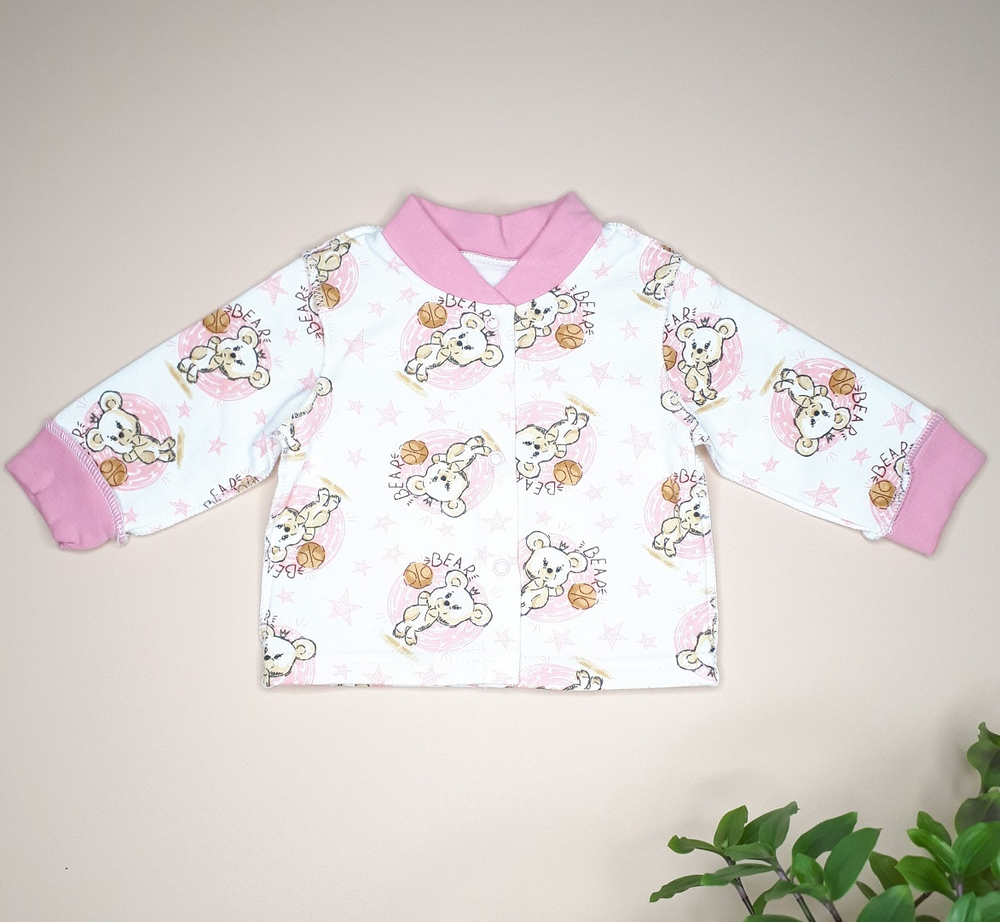 Комплект Мишка с мячиком (розовый)