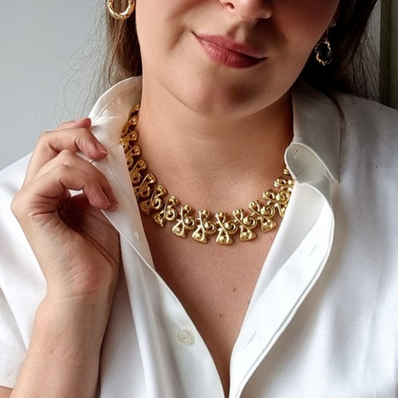 Колье плетённое Anne Klein