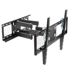 Кронштейн наклонно-поворотный Kromax OPTIMA-409 черный 32"-65" макс.45кг настенный поворотно-выдвижной и наклонный