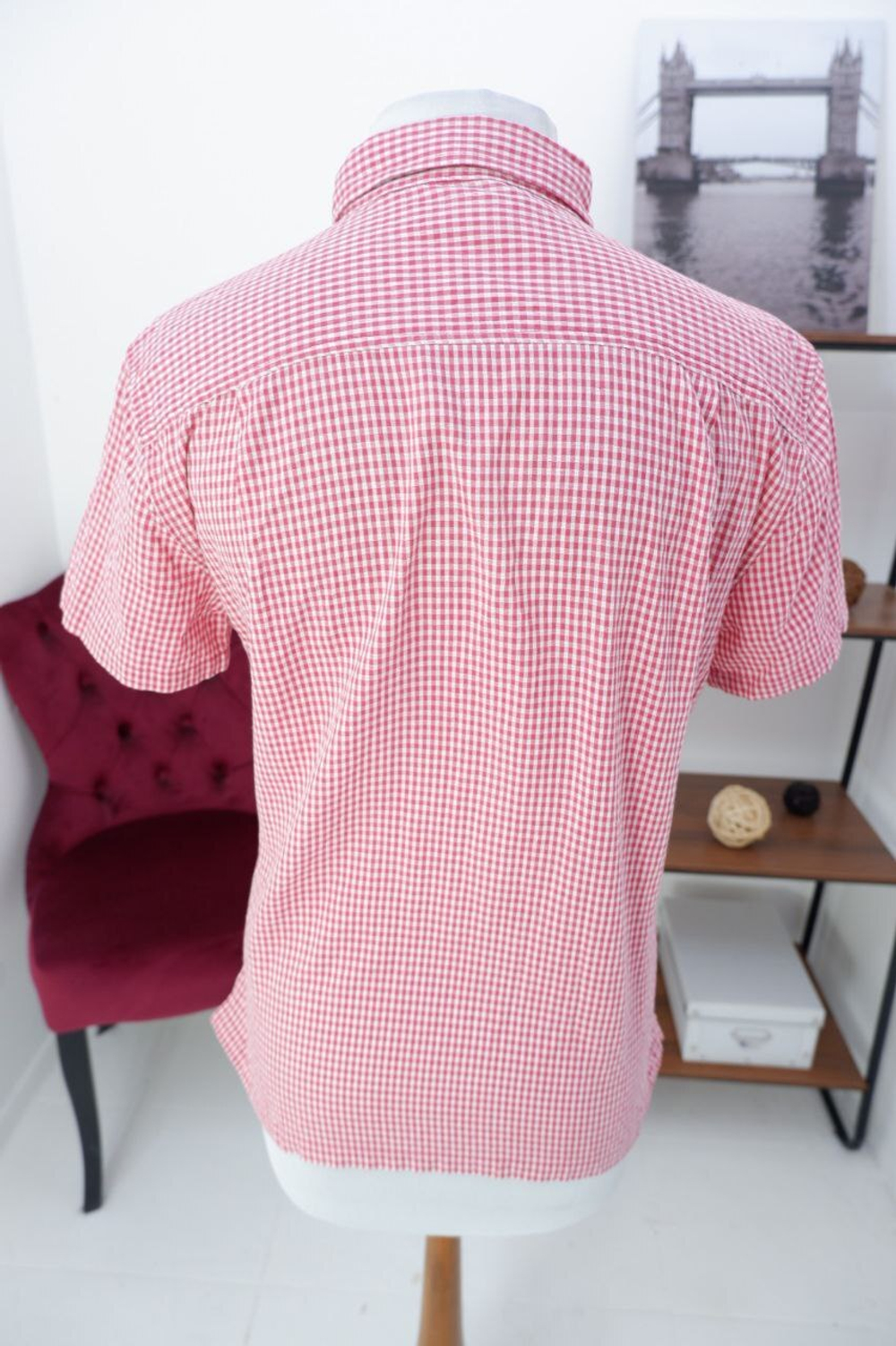 Рубашка Ex Officio в клетку с хлопком 44 размер