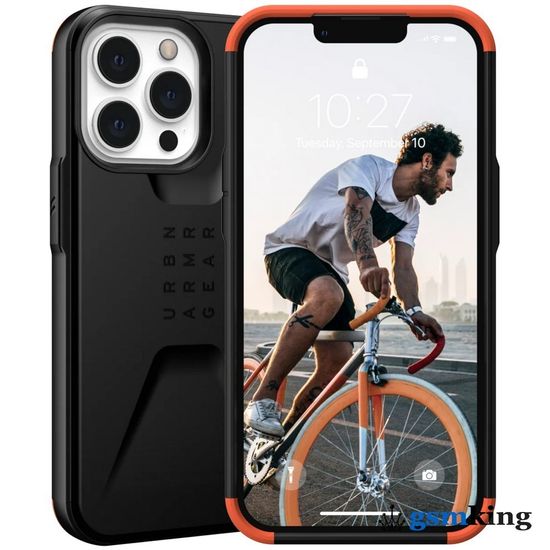 UAG Civilian Series Case for Apple iPhone 13 Pro Black (Чёрный)11315D114040