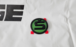 Эмблема Skoda S 90мм (зеленый)