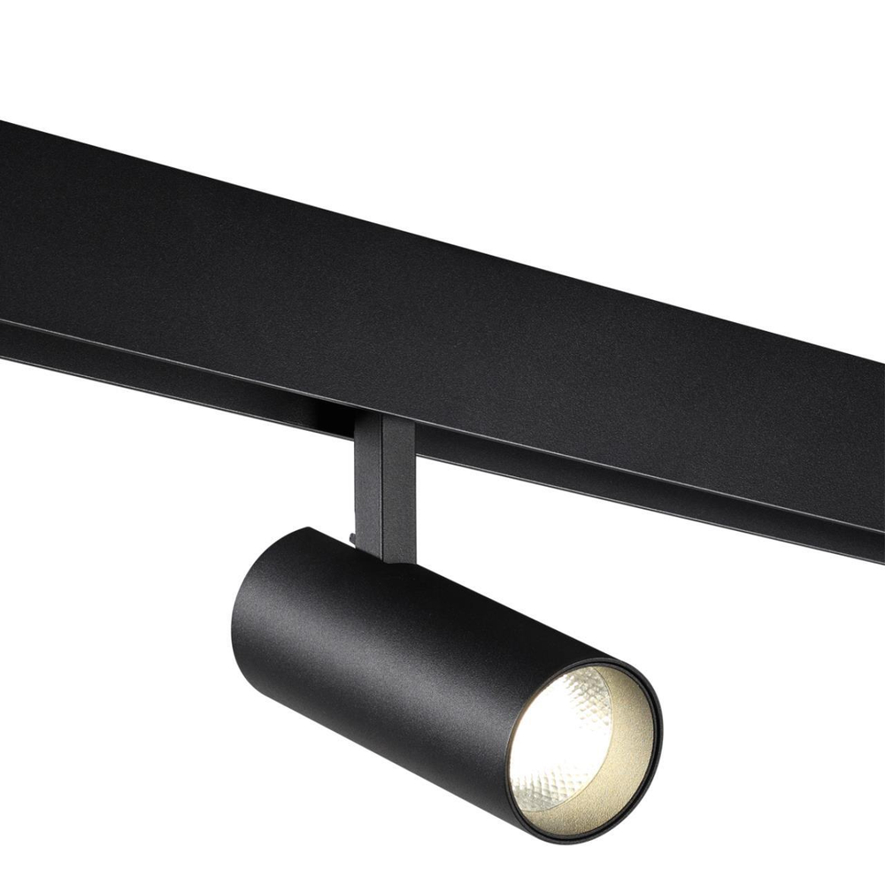 359496 SHINO NT24 136 черный Трековый низковольт. св-к диммир. со сменой цв.температуры, пульт ДУ/Tuya Smart Life IP20 LED 12W 48V 3000-6500K FLUM