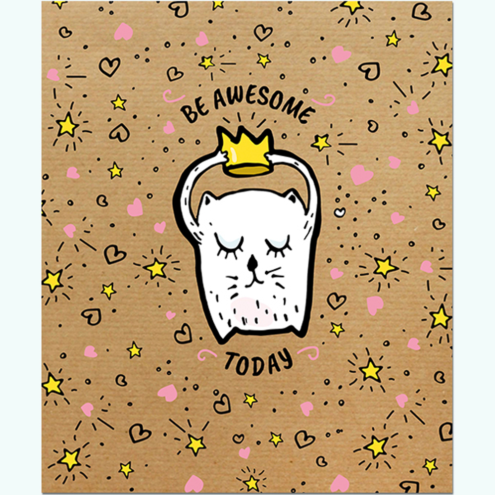 НОВИНКА! Тетрадь общая 48 листов на скрепке "Funny doodle"