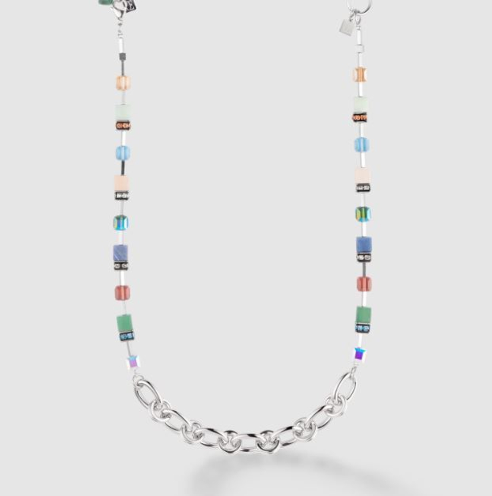 Колье-трансформер 4-in-1 Coeur de Lion Multicolor Gemstone 4520/10-1561