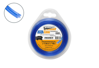 Триммерная леска звезда PROFESSIONAL  D=1,6 мм L=15 м