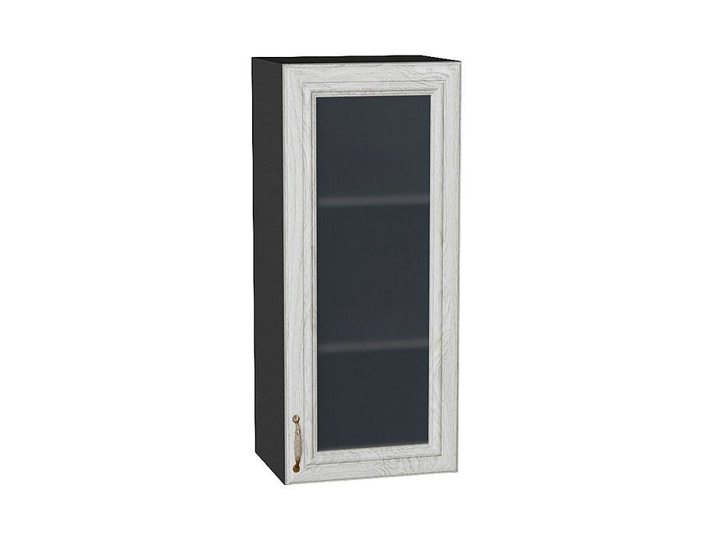 Шкаф верхний с 1-ой остекленной дверцей Шале