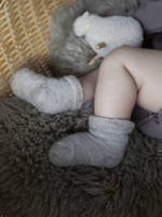 Носки шерстяные полный плюш, Бежевый