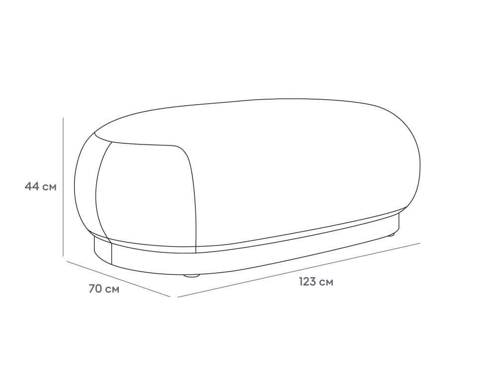 Банкетка Lucca