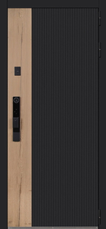 Стальная дверь «Конструктор» (биометрический замок Smart lock Y12)