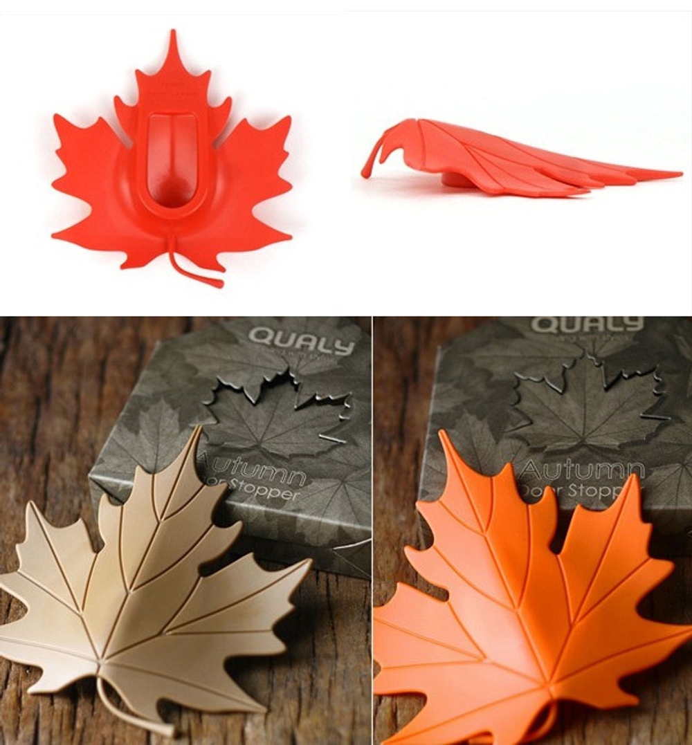 Подпорка для двери autumn красная