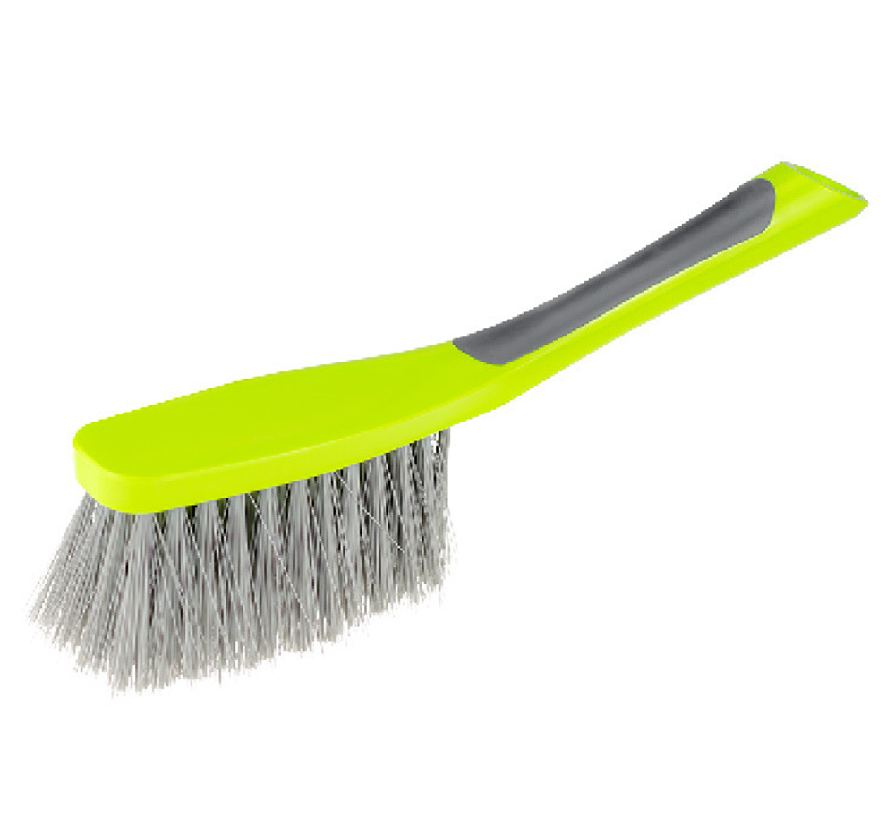 Щетка-сметка с совком ДУЭТ прорезиненная рукоятка М5176