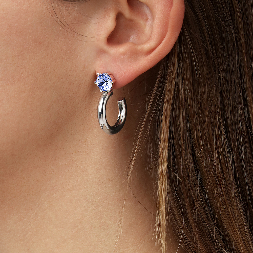 Серьги Dyrberg Kern QUINTE SS LIGHT BLUE 480079