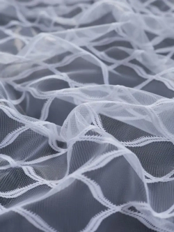 Тюль 300 на 250 в спальню кухню длинный готовый