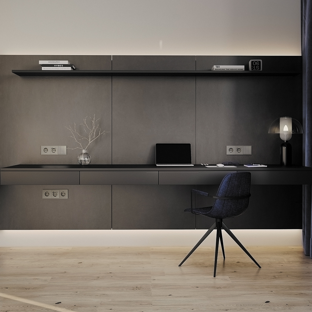 Выключатель встраиваемый VOLTUM S70 трехклавишный 10А, (шелк)