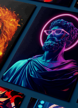 Картина на стену на металле от MetallSubArt