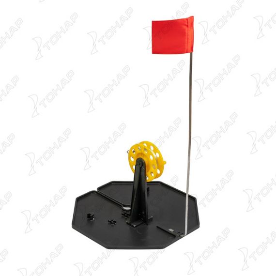 Жерлица на подставке оснащенная ЖЗО-05 (d-210мм.катушка d-65мм) ТОНАР