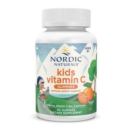 Kids Vitamin C 60 жевательных конфет Nordic Naturals