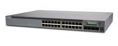 Сетевое оборудование Juniper EX3300-24T-TAA в составе EX3300 TAA, 24-Port 10/100/1000BaseT with 4 SF