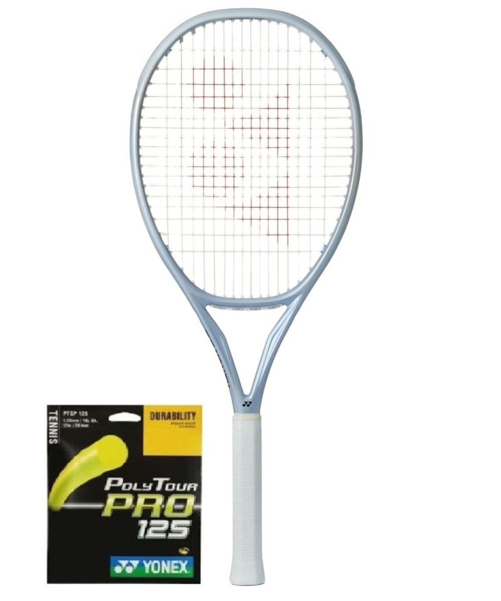 Теннисная ракетка Yonex Muse 107 (280g) - pearl silver + струны