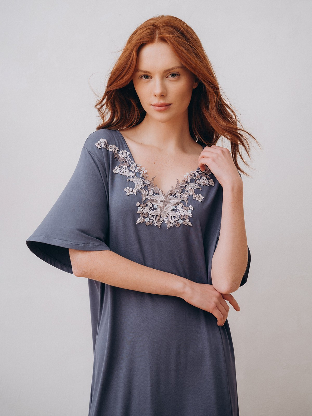 Женская сорочка Indefini (Арт. 5041SDX)