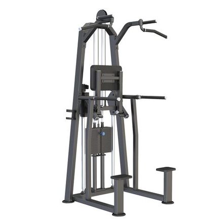 U3009C Турник, брусья с противовесом. Стек 88 кг