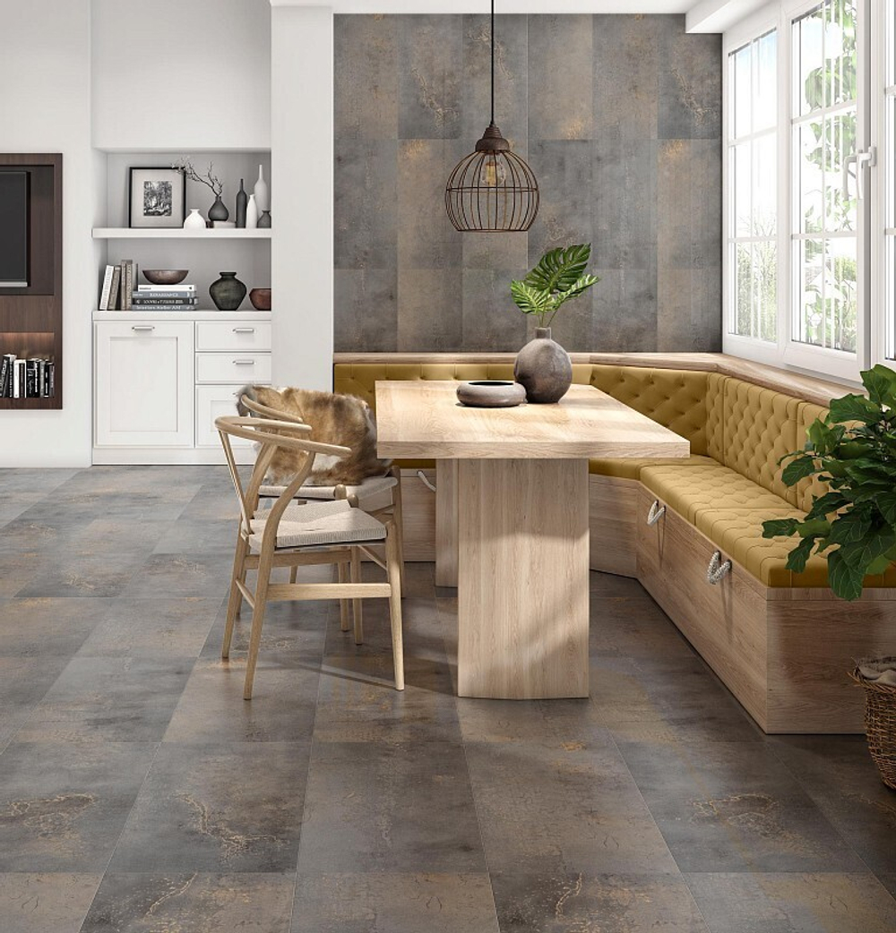 Кварцвиниловая плитка CronaFloor STONE Ормигон