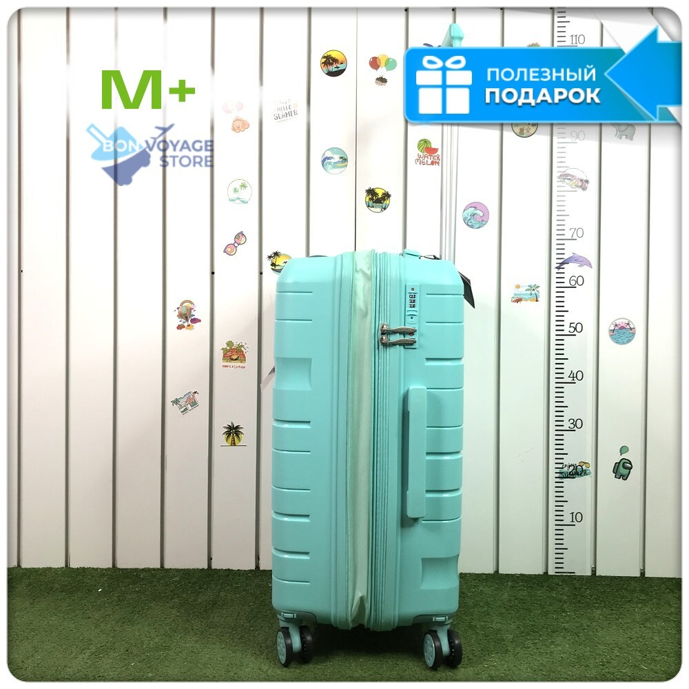 Средний чемодан Impreza Line, Мятный, M+