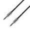Adam Hall K3IPP0300S - кабель инструментальный с защитой от залома, TRS (jack) 6,3 mm mono - TRS (ja