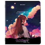 Тетради предметные комплект 12 ПРЕДМЕТОВ 48 л. матовая ламинация BRAUBERG "ANIME GIRLS" (2 штуки в упаковке)
