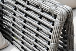 "Валенсия" лаунж-зона из искусственного ротанга, цвет серый