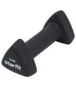 Гантель неопреновая DB-205 1 кг, черный