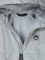 Куртка на флисовой подкладке "Жемчужно-серый"