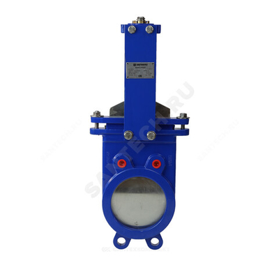 Задвижка шиберная двусторонняя чугун 1121A Ду 400 Ру10 межфл под электропривод уплотнение: NBR Benarmo