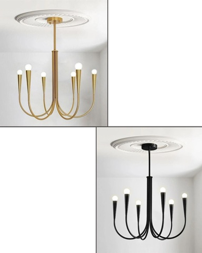 Люстра Moonriver в классическом стиле в цвете латунь ✨