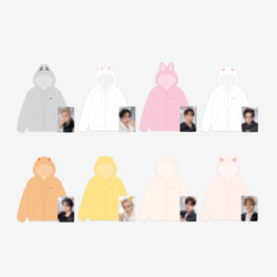 Мерч Stray Kids SKZOO FLEECE HOOD ZIP-UP - RUN IT (худи)