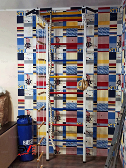 Монтаж шведской стенки Sv Sport в бетонные, кирпичные стены