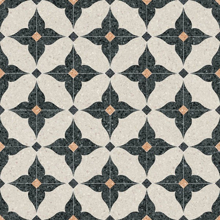 Керамогранит NIZA Octogono Cerbere Negro