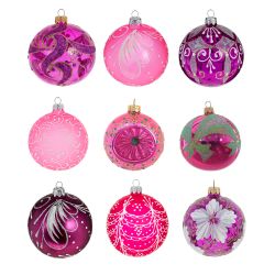 GAEM Украшение новогоднее "Шар" (блок 6 шт), L8 W8 H9 см, (в ассорт.)