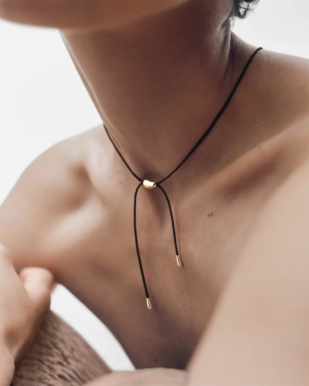 Колье Oslo серебро 925 пробы покрытое золотом