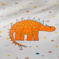 Детское постельное белье Sofi De MarkO Дино желтое