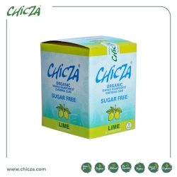 CHICZA ORGANIC Жевательная резинка органическая биоразлагаемая со вкусом мексиканского лайма без сахара 10 Х 30г