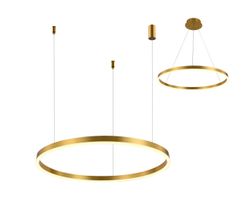 Kink Light 08213,36A(3000K) Подвес Тор латунь d60