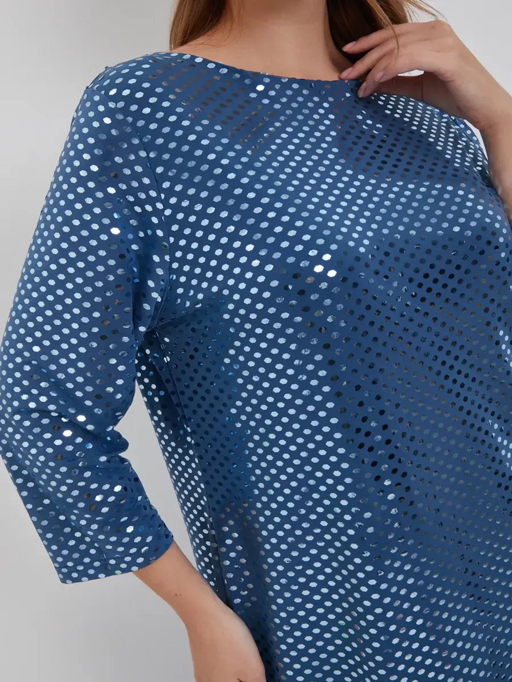 Платье с пайетками вечернее на торжество