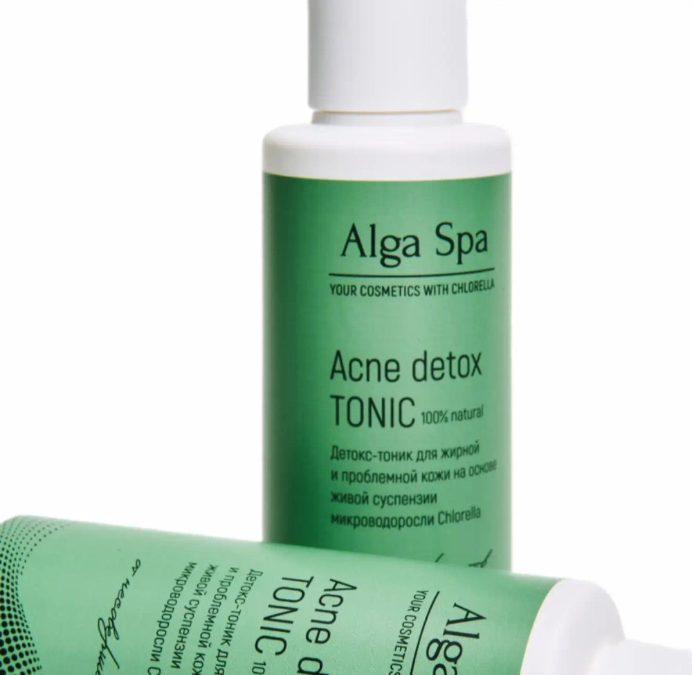 Детокс-тоник Alga Spa для жирной и проблемной кожи «Acne detox TONIC», 150мл