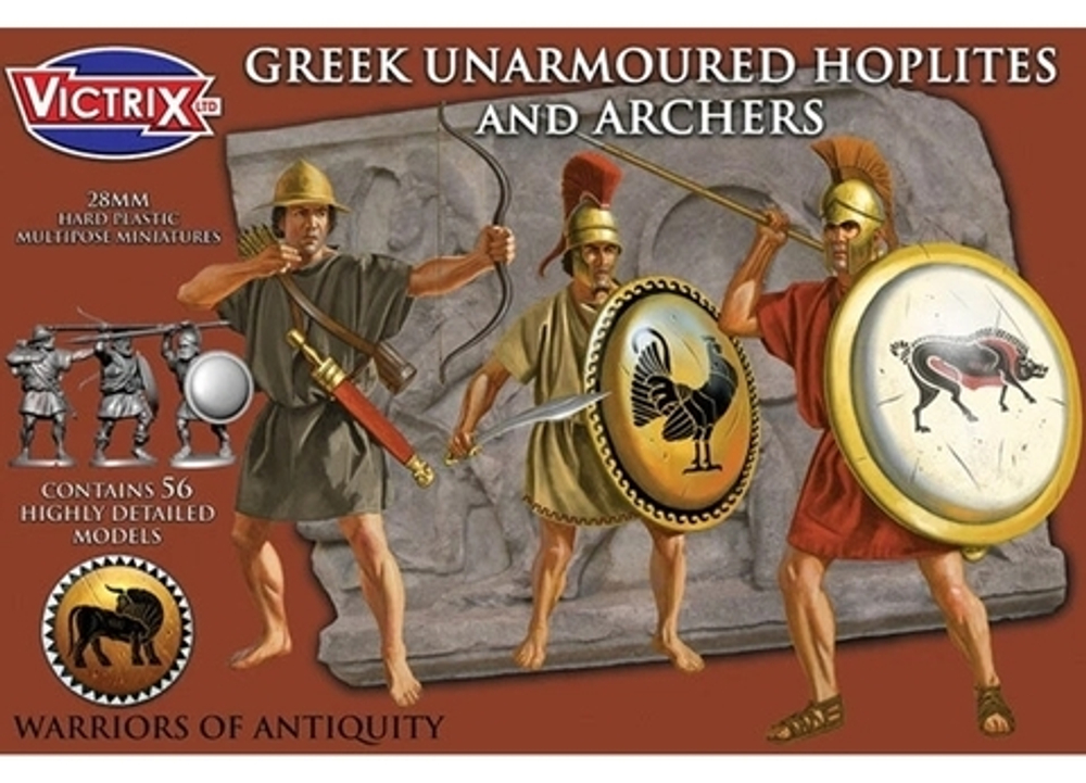 Greek Unarmoured Hoplites and Archers