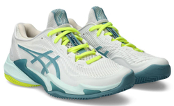 Женские теннисные кроссовки Asics Court FF 3 Clay - white/soothing sea